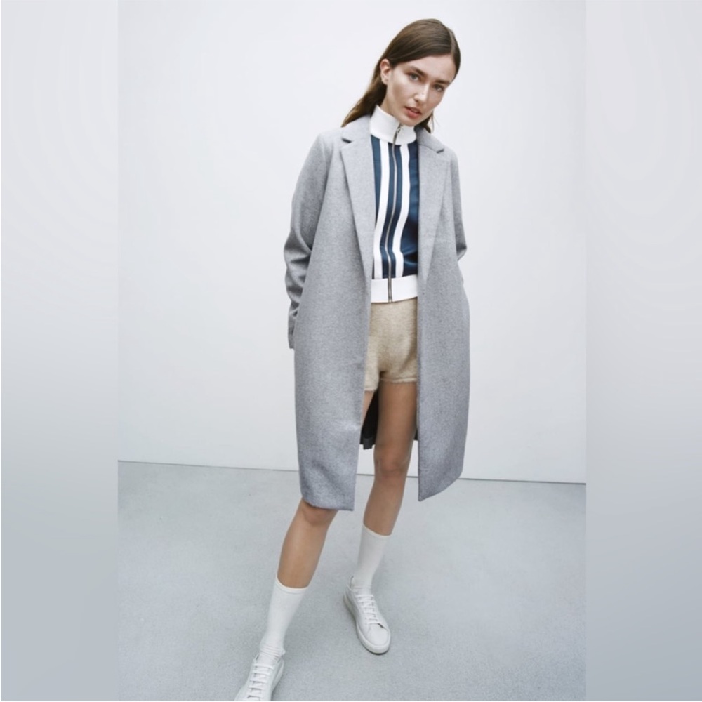 Zara coat with lapel collar with pocket - Picture 2 of 4